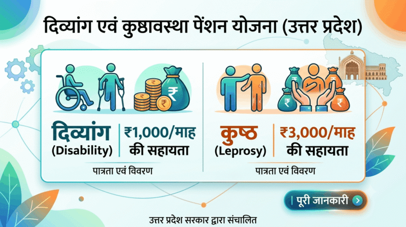 दिव्यांग एवं कुष्ठावस्था पेंशन योजना