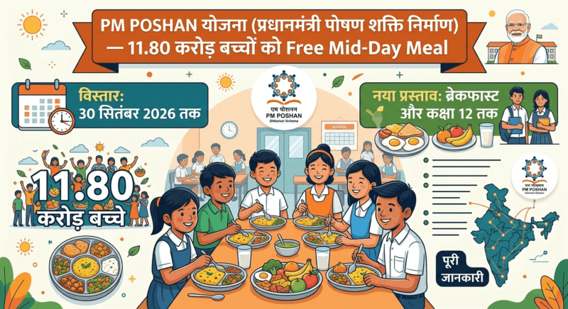 PM POSHAN योजना 2026