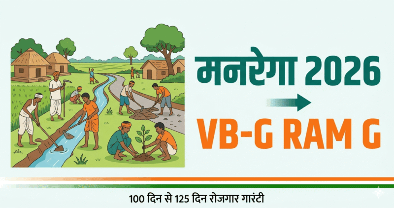 मनरेगा योजना 2026 – अंतिम दिन 30 जून, अब VB-G RAM G लेगी जगह | पूरी जानकारी मनरेगा योजना