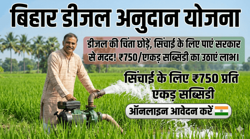 बिहार डीजल अनुदान योजना 2026