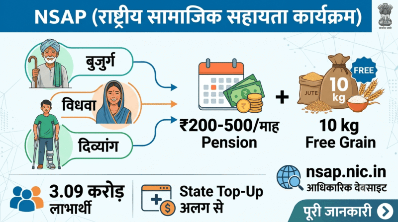 राष्ट्रीय सामाजिक सहायता कार्यक्रम (NSAP)