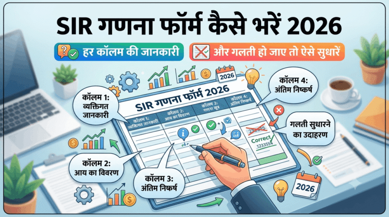 SIR गणना फॉर्म