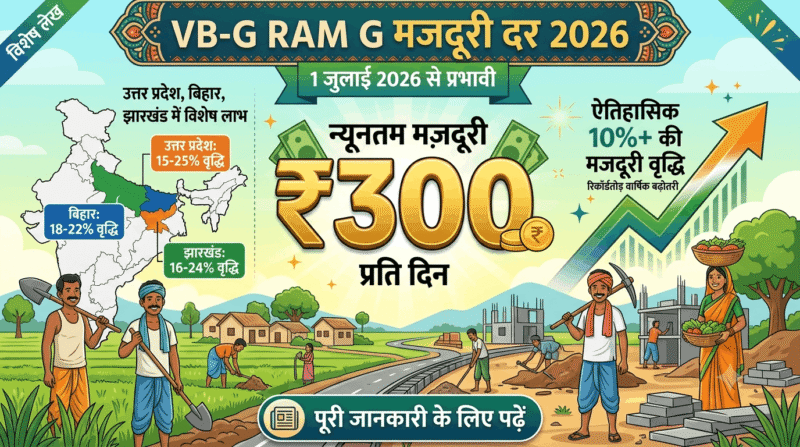 VB-G RAM G मज़दूरी दर 2026