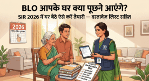 BLO घर विजिट SIR