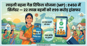 लाड़ली बहना गैस रिफिल योजना