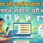 आय और जाति प्रमाण पत्र ऑनलाइन आवेदन 2026: पूरी प्रक्रिया आय और जाति प्रमाण पत्र
