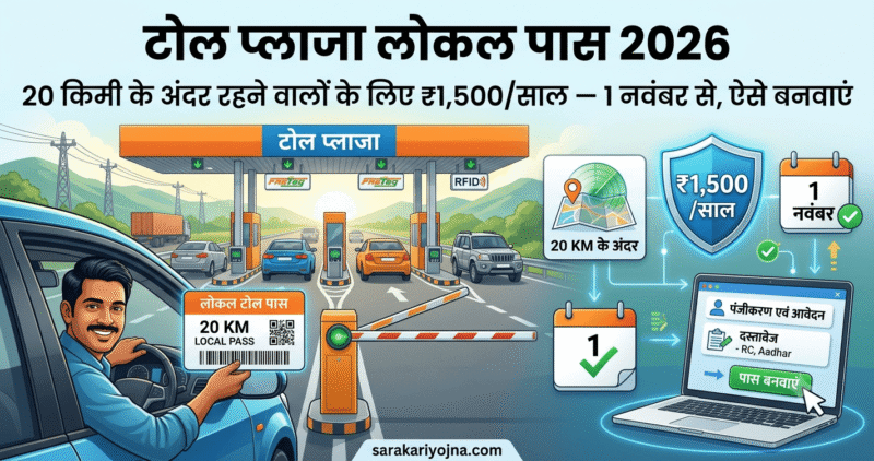 टोल प्लाजा लोकल पास